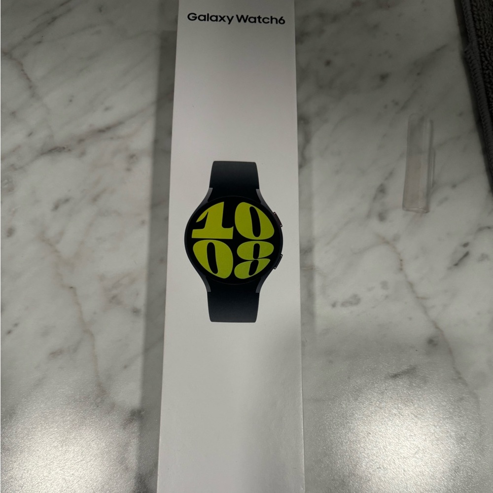 Galaxy watch 6, extra bands and face protectors.